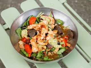 Салат з креветкою (250г)