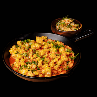 Shrimp Popcorn & Asian Beans