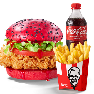 Red Burger Meal Edition