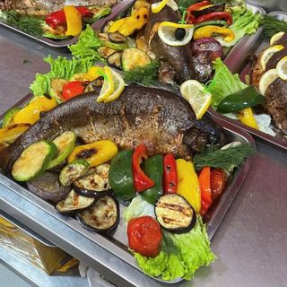 Рыба с овощами