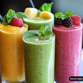 Batido de Frutos Rojos