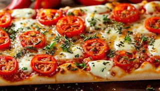 Pizza Pomodoretti (30 x 40 Cm.)