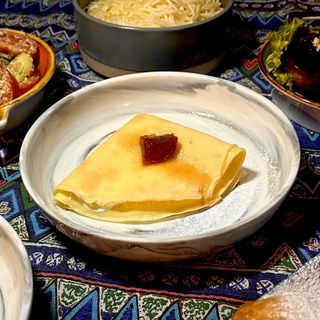 ბლინის დესერტი არაჟნით (3 ცალი)