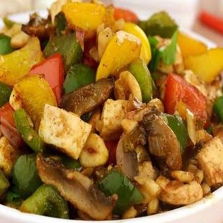 Paneer Mushroom Curry