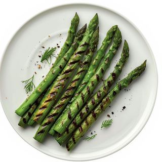 Esparragos a la plancha