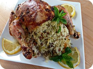 poulet entier farci complet 