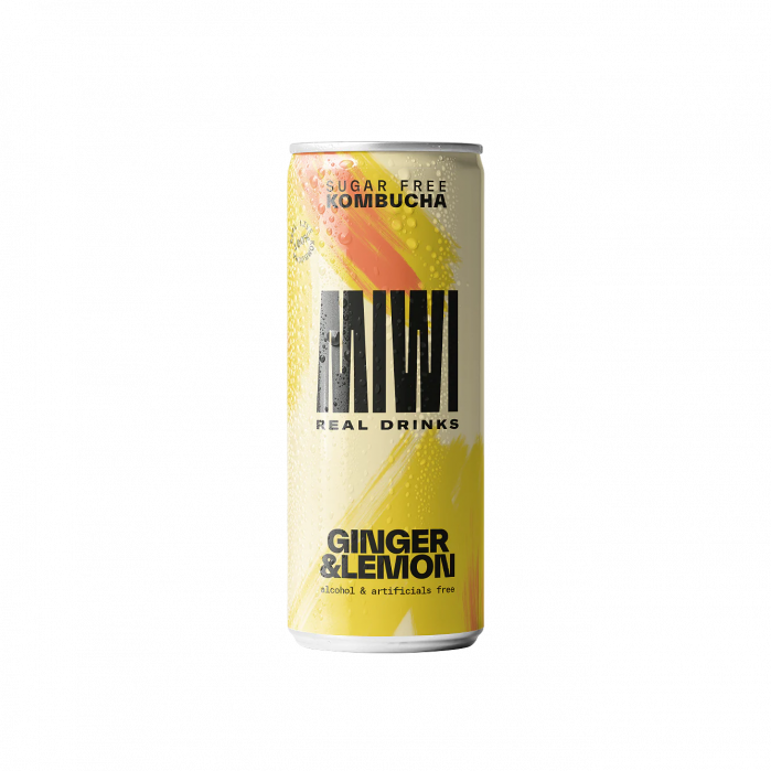 KOMBUCHA GINGER & LEMON