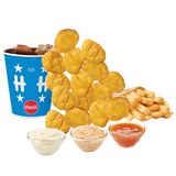 Пилешки хапки (15бр) меню