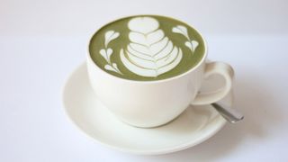 Зеленая матча латте на альтернативном молоке  (350мл)