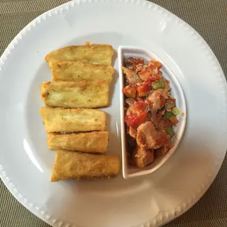 Yamarita (Yam and egg sauce)