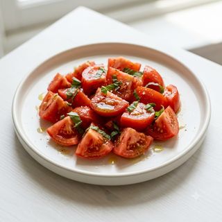 Tapa De Ensalada De Tomate