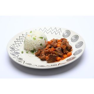 Matumbo Wet Fry with Rice