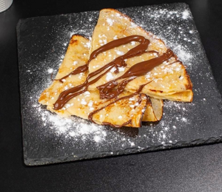 Clatite cu nutella si banane