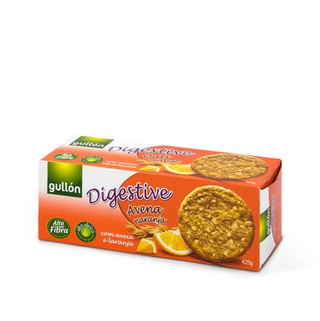 Gullón Digestive Biscuit Complet avec Avoine et Orange