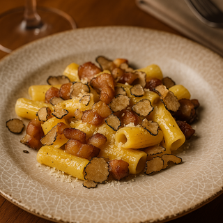 Carbonara con trufa