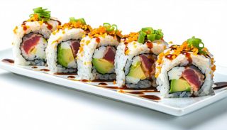 88. Uramaki tonno crudo