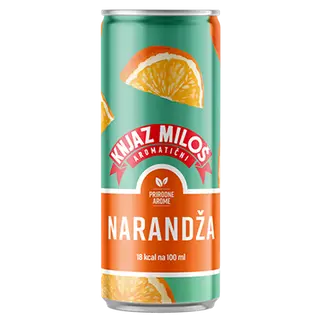 Knjaz Miloš aromatični narandža 0.33l