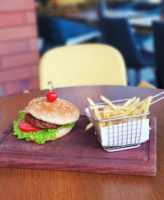 New York smokey burger