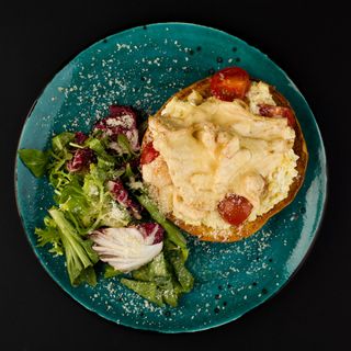 Скрембл з курочкою