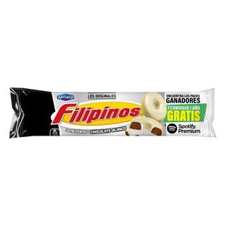Filipinos Con Chocolate Blanco 100 Gr.