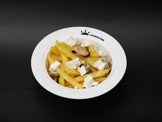 Картопля фрі з мідіями та фетою (150g)