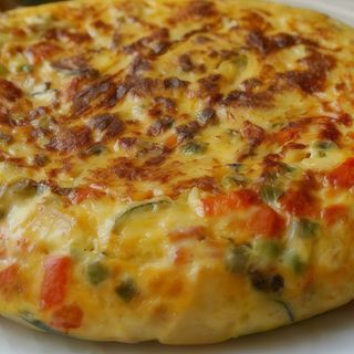 Pincho tortilla de verduras