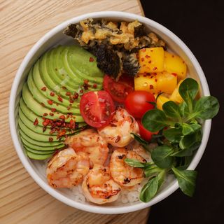 Поке Аво Шрімп (490г)