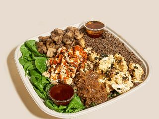 Maxi Hot Lentils Salad