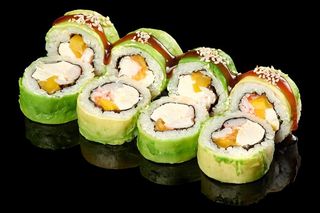 Рол Філадельфія з креветкой манго (8шт/250г)