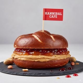 Peanut Butter & Jelly bretzel