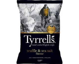 Tyrrells Black Truffle & Sea Salt 135 gr