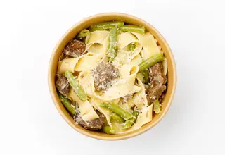 "Papardelle Fresca Vitello e Fagiolini"