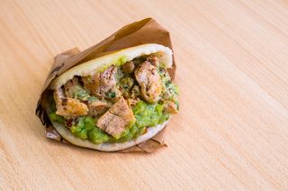 Chicken Arepa