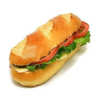 6. Bocadillo Frío Vegetal Con Bacon