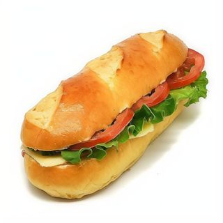 6. Bocadillo Frío Vegetal Con Bacon