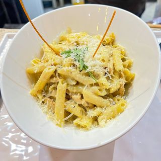 Pâtes Poulet Champignons