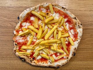 Margherita con patatine