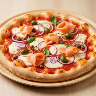 Pizza supersalmon