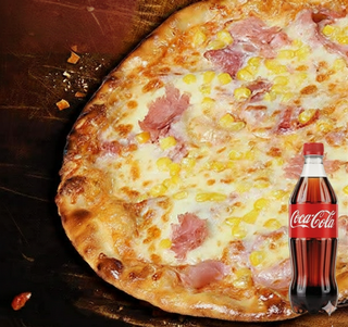 Голяма пица Патиланци (700г) + Coca-Cola (500мл)