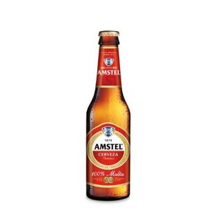 Cerveza Amstel 100% Malta (250 ml)