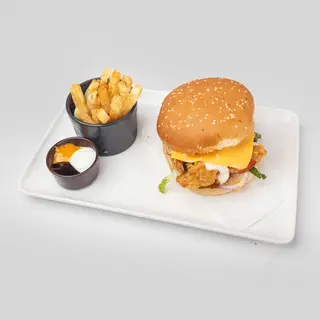 Crunchy burger