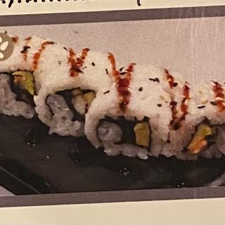 Uramaki anago roll