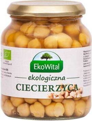 Ciecierzyca w zalewie BIO 350 g / 215 g EkoWital