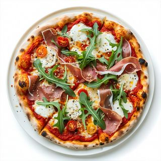 Pizza Crudo Rucola  medie