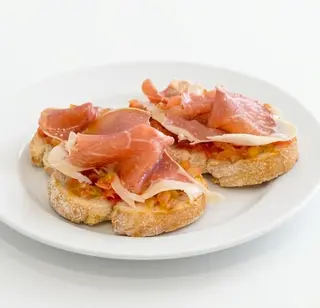 2 Tosta De Jamón Serrano