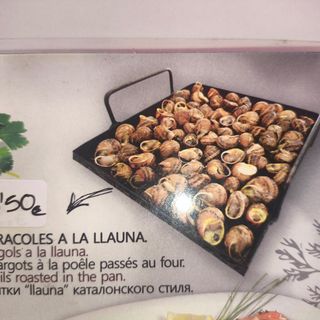 Caracoles a la Llauna 