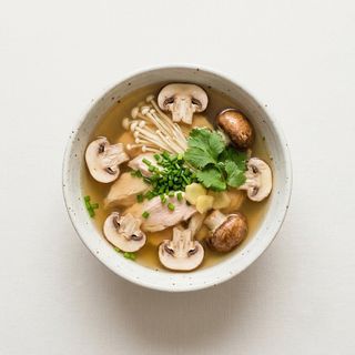 Clear Chicken and Mushroom