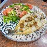 Lubina a la plancha 