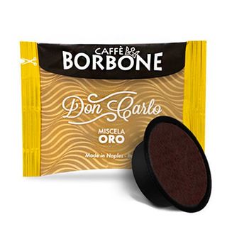 100 Capsule Borbone Don Carlo Oro Compatibili A Modo Mio