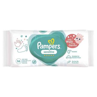 Lingettes 56 unités Sensitive - PAMPERS
